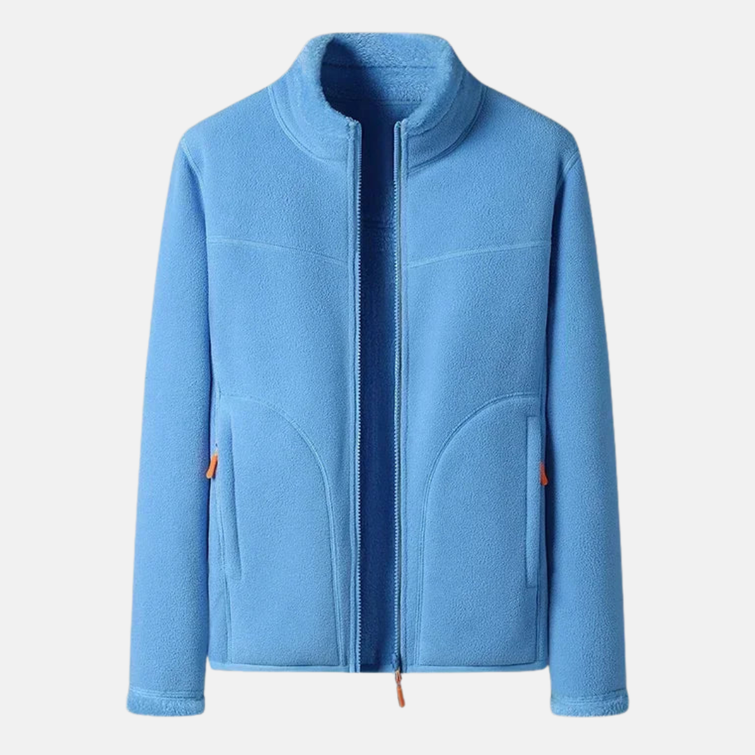 Regular Fit Lined Zip Jacket for Women – Cozy & Functional Design Caliboot