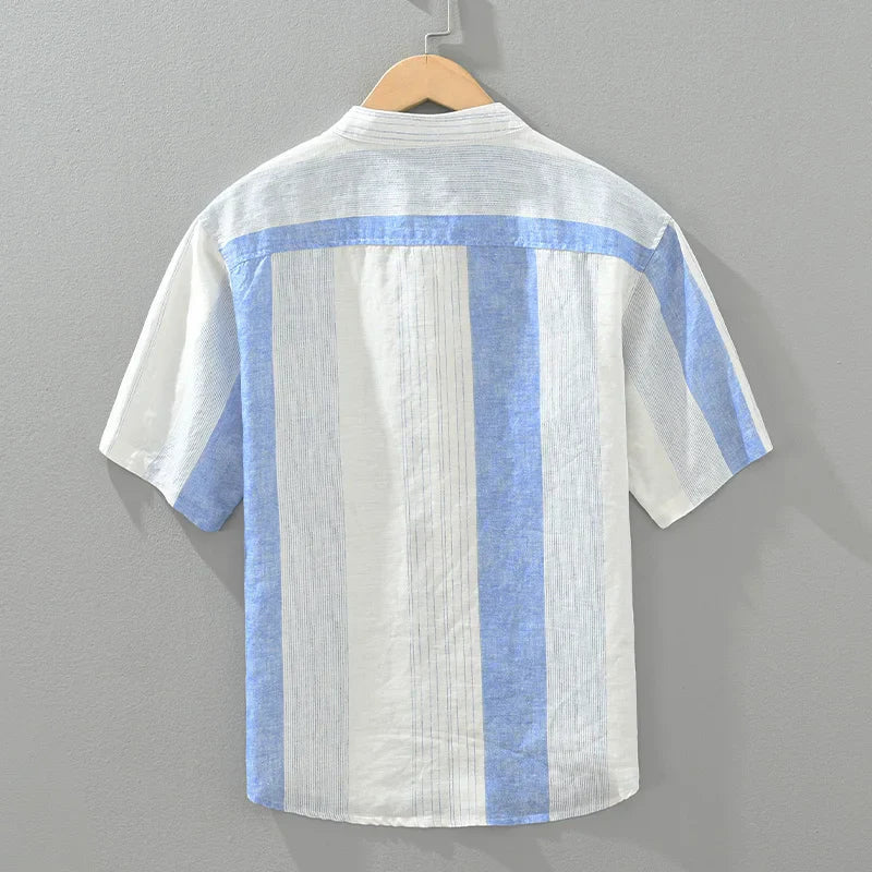 Ruzzhel - Chemise Rayée pour Hommes – Moderne & Décontractée