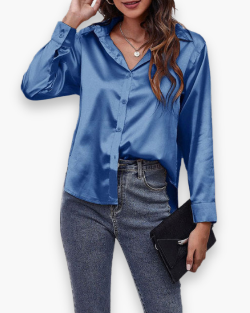Greta - Blouse Élégante pour Femmes – Chic & Légère