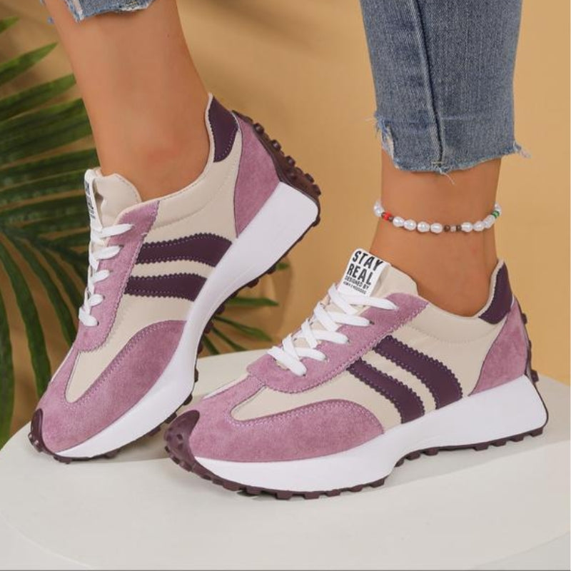Platform Lace-Up Sneakers for Women β Stylish & Comfortable Caliboot