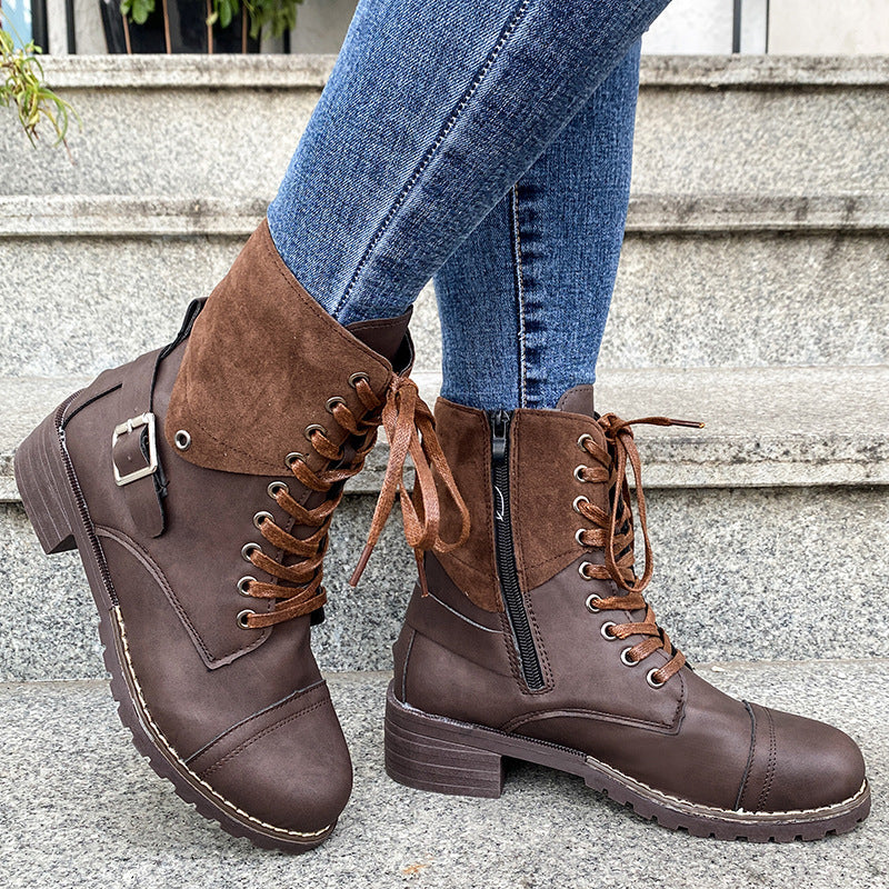 Bottes à la Mode Lacées