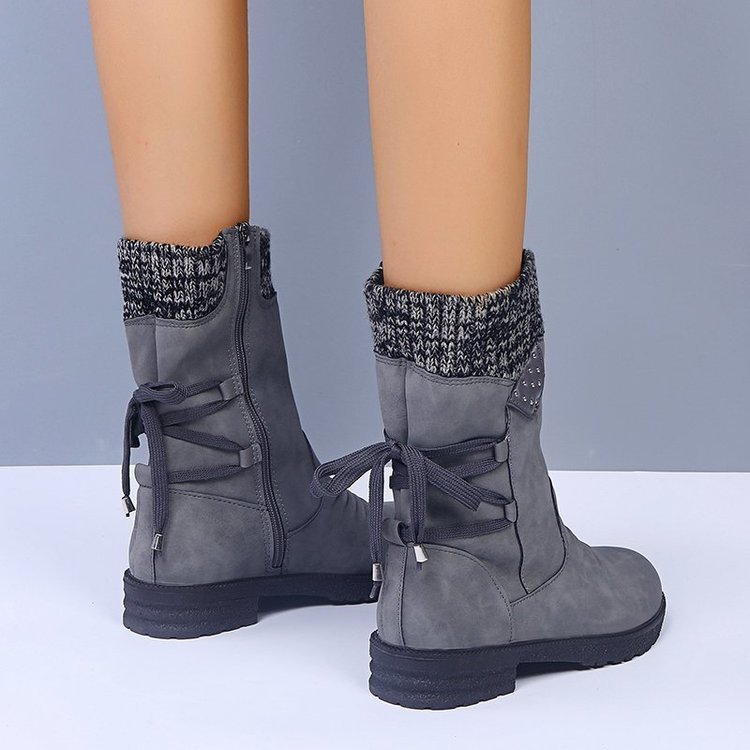 Bottes de Neige à Lacets