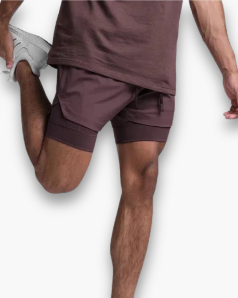 Axel – Short de Fitness pour Hommes – Léger & Respirant