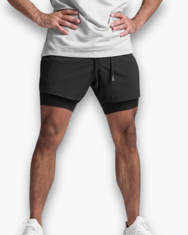 Axel – Short de Fitness pour Hommes – Léger & Respirant