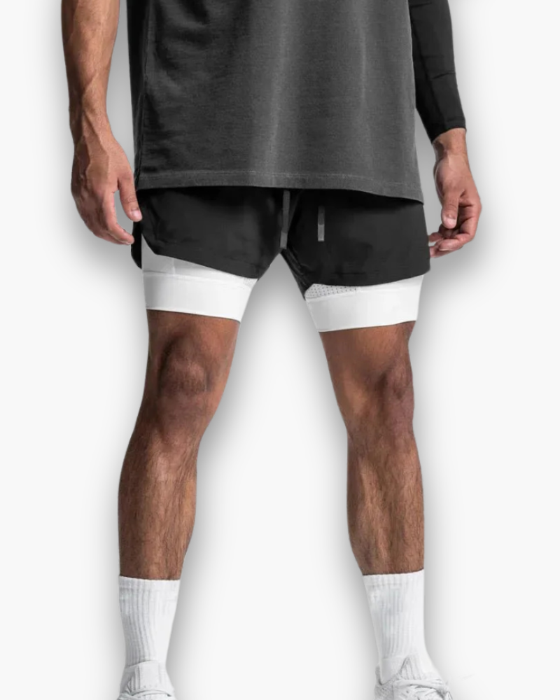 Axel – Short de Fitness pour Hommes – Léger & Respirant