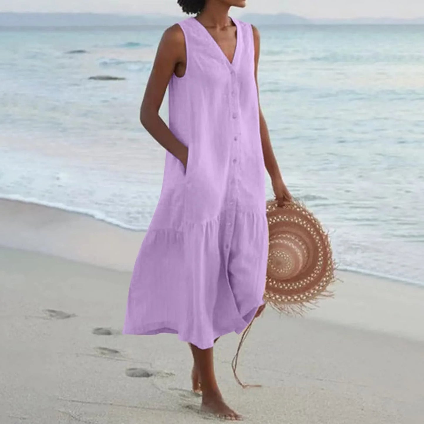 Ada - Robe en pour Femmes – Légère & Élégamment