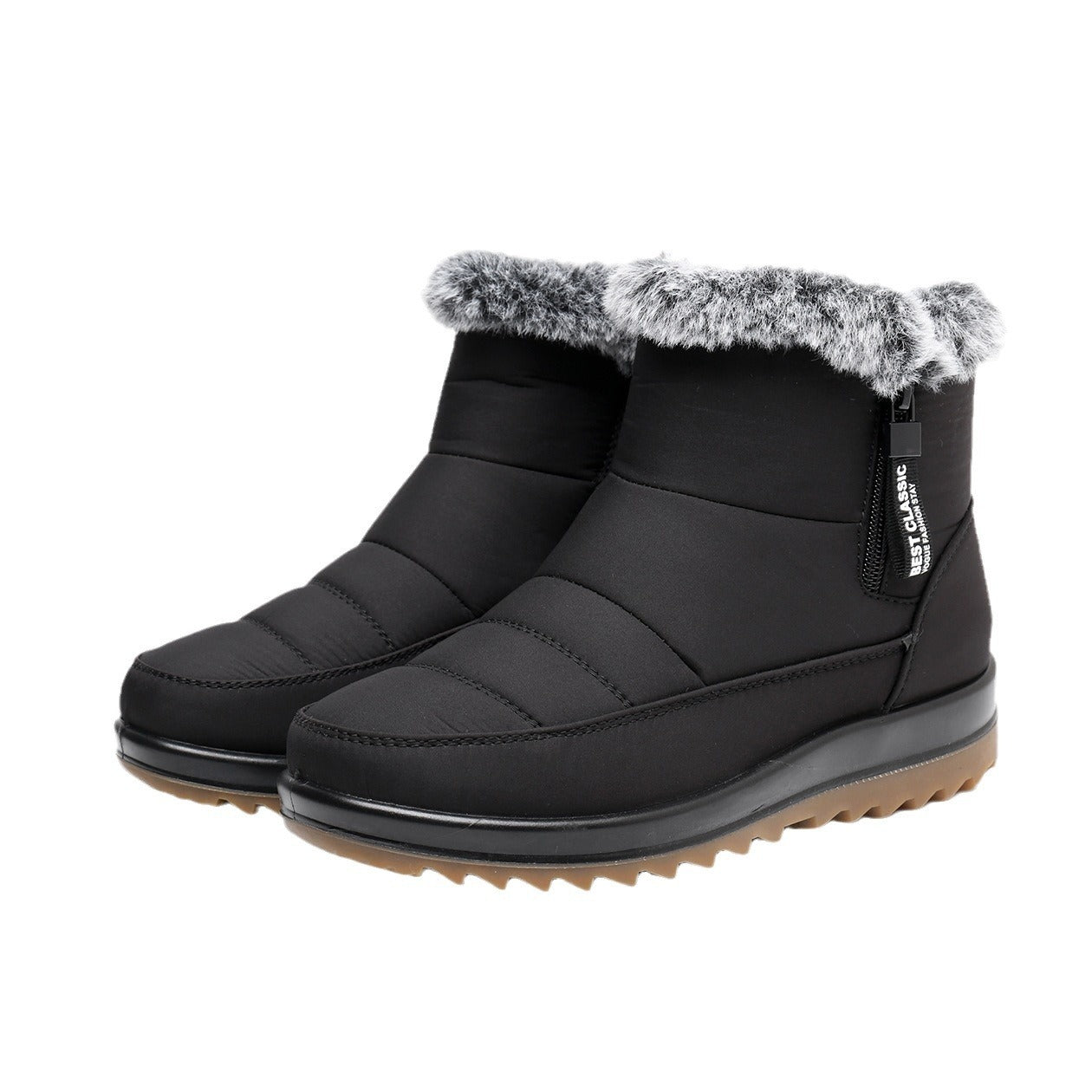 Bottes d'Hiver Chaudes et Stylées