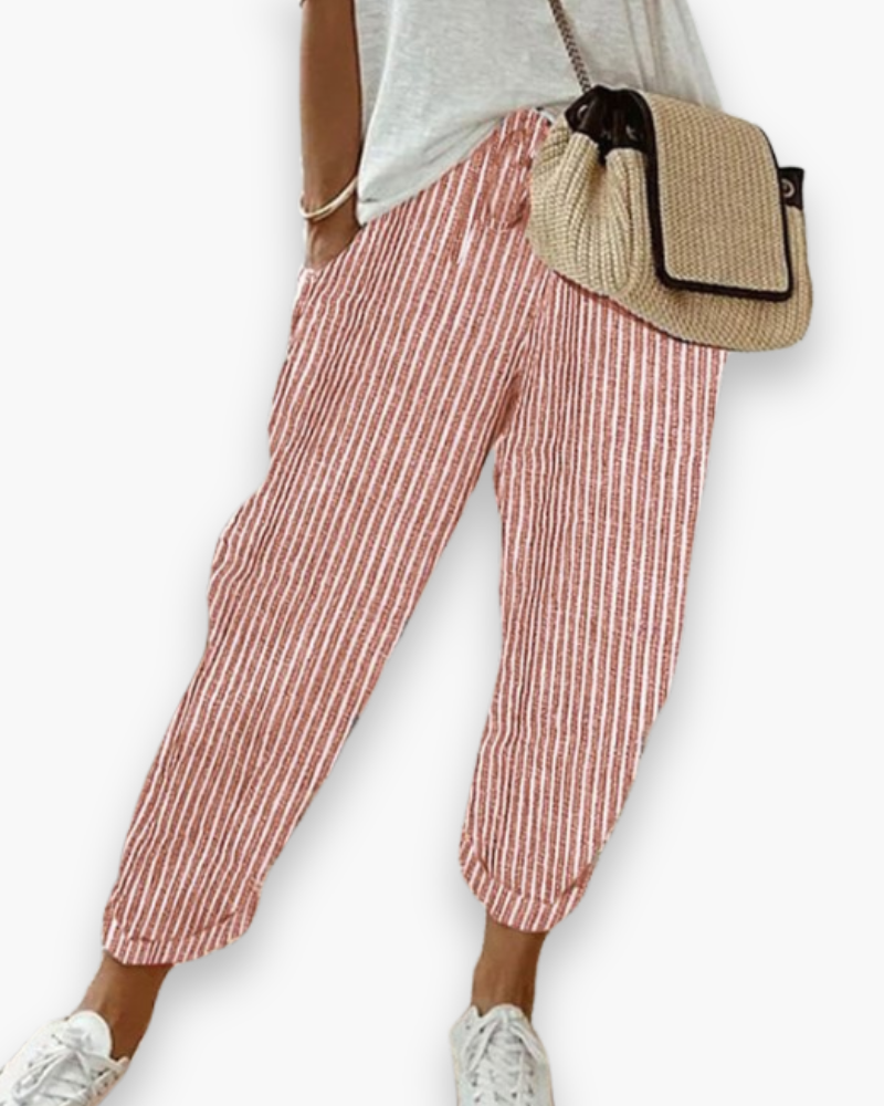 Cléa – Pantalon Ample pour Femmes – Léger & Stylé
