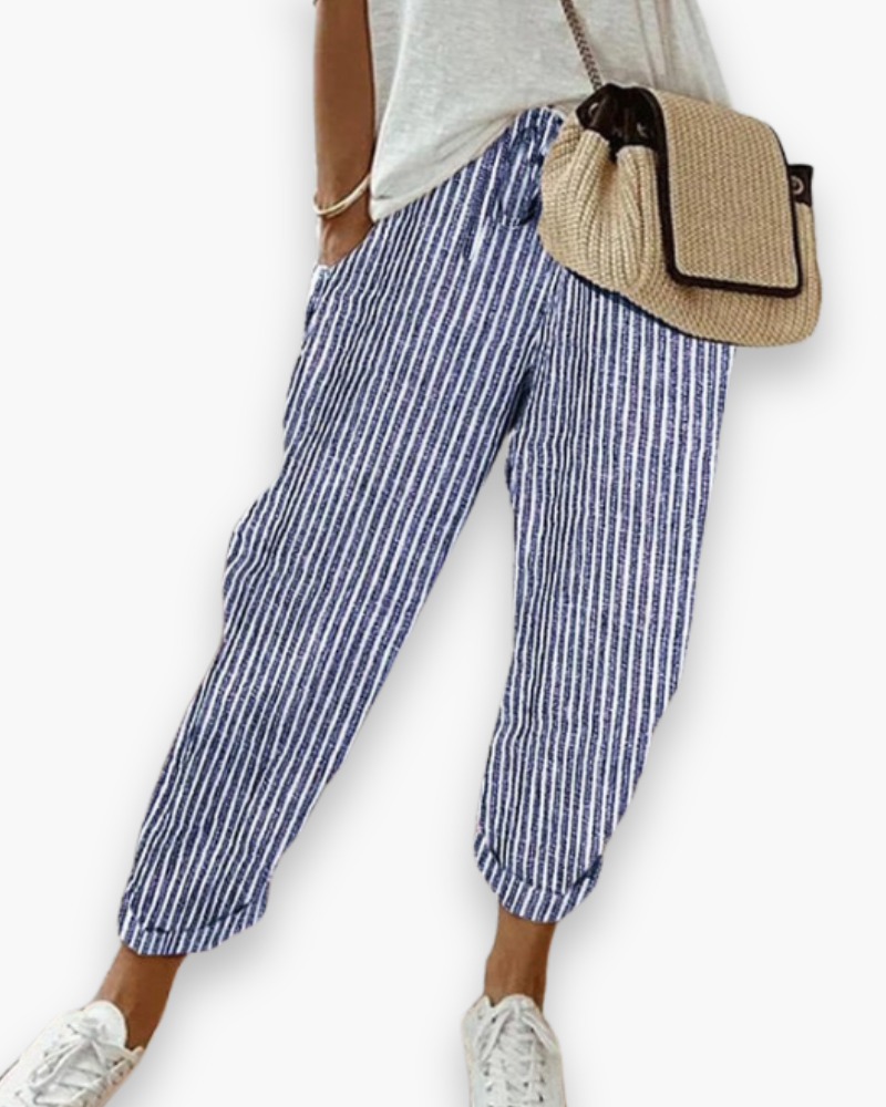 Cléa – Pantalon Ample pour Femmes – Léger & Stylé