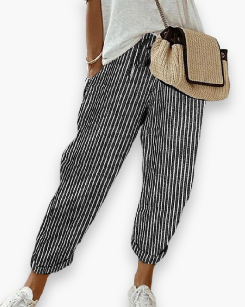 Cléa – Pantalon Ample pour Femmes – Léger & Stylé