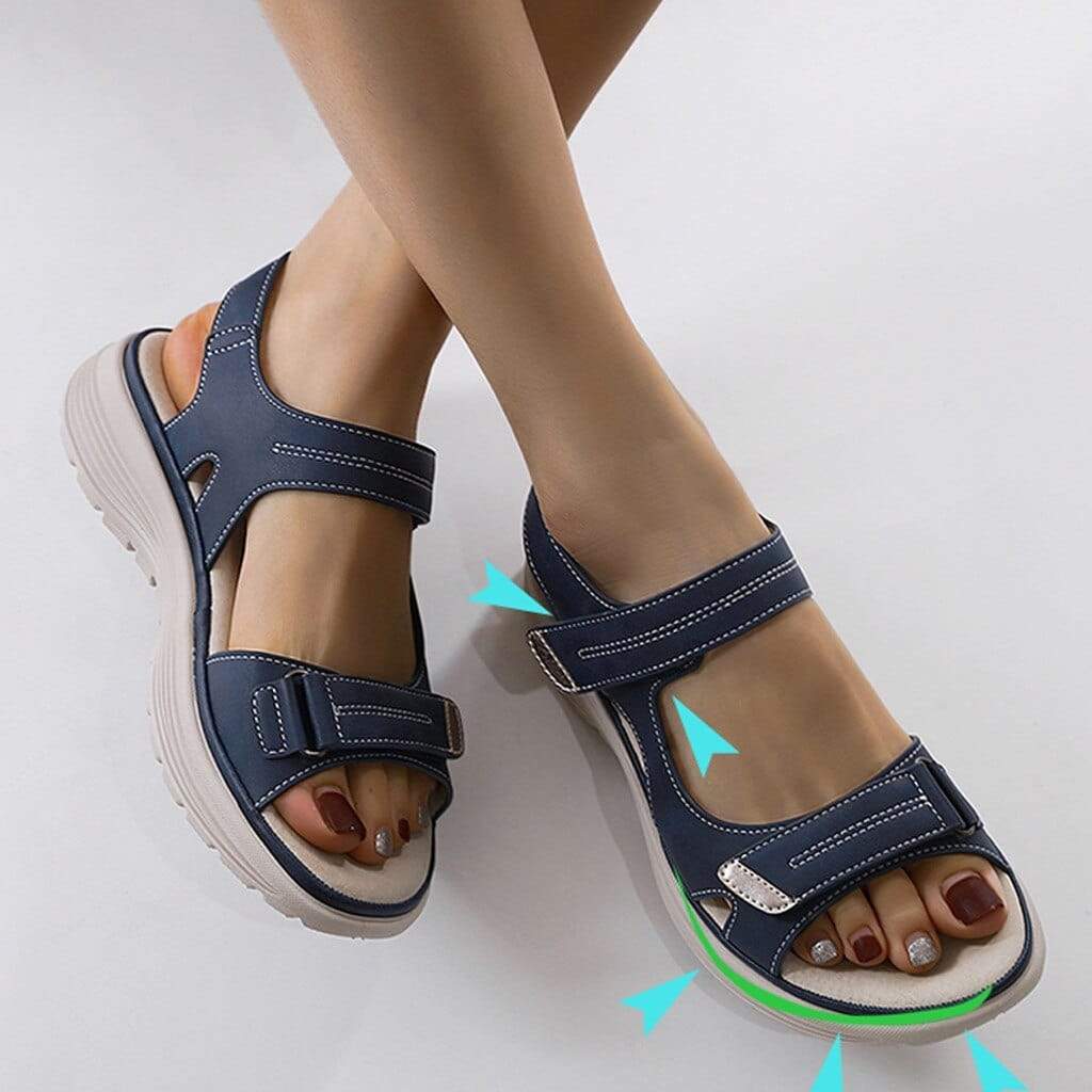 Adjustable Strap Orthopedic Sandals for Women – Stylish & Comfortable