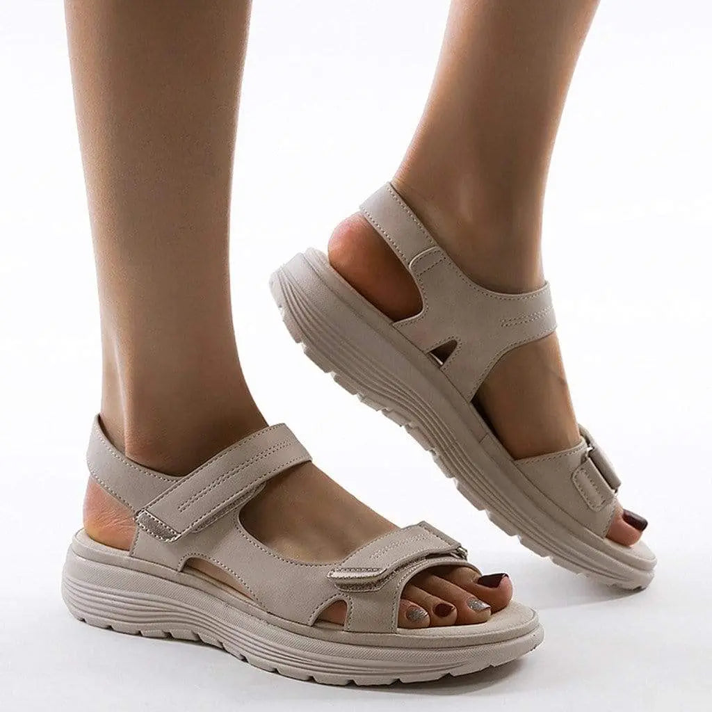 Adjustable Strap Orthopedic Sandals for Women β Stylish & Comfortable