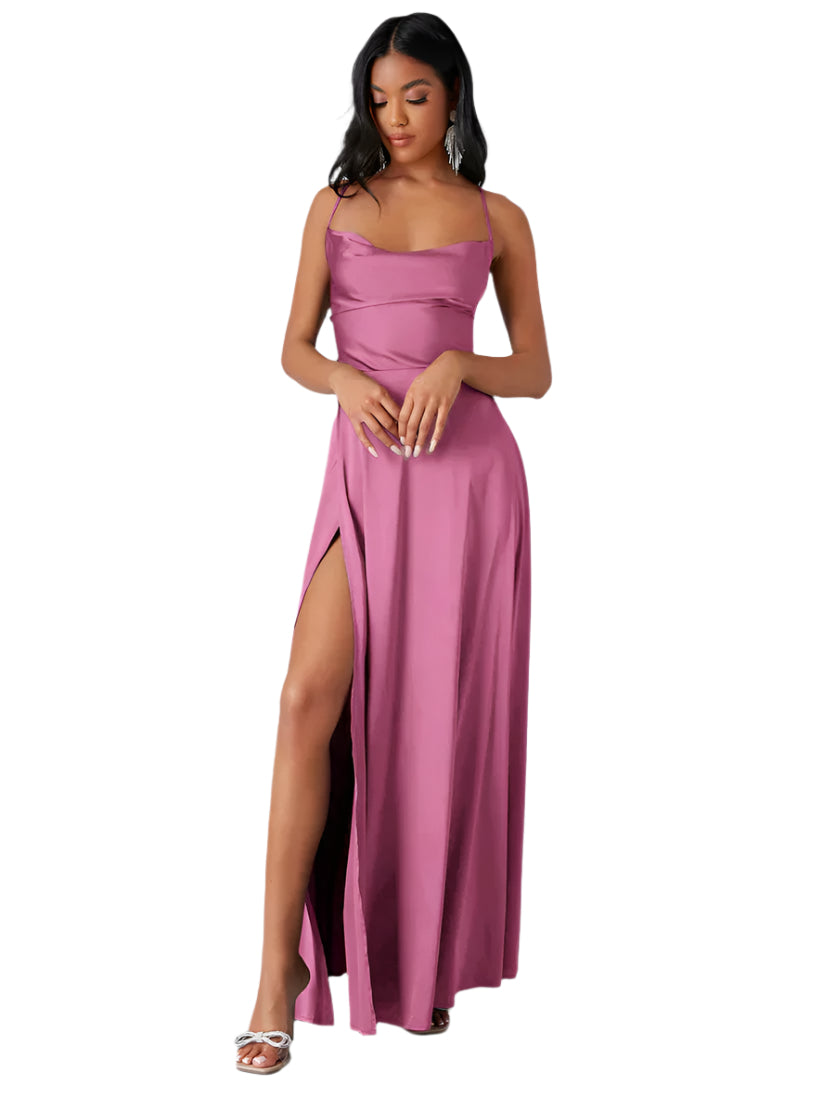 Alvaree – Robe de Soirée Longue – Élégante avec Fente Dramatique et Dos Ouvert 2