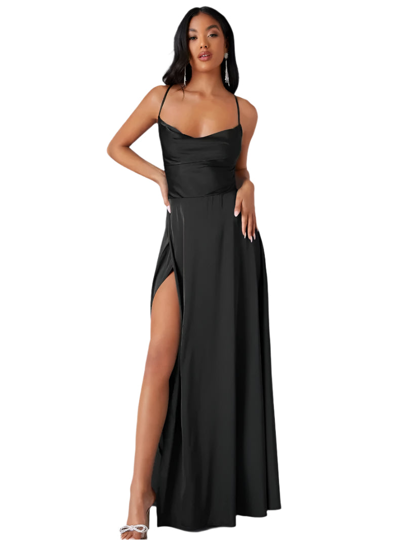 Alvaree – Robe de Soirée Longue – Élégante avec Fente Dramatique et Dos Ouvert 6