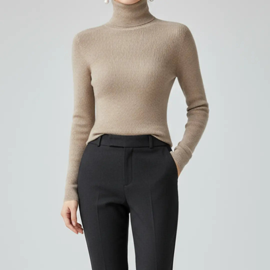 Black Turtleneck Sweater for Women – Cozy & Effortlessly Stylish 1