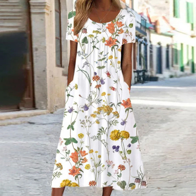 Waltraud - Robe d’Été pour Femmes – Fluide & Féminine