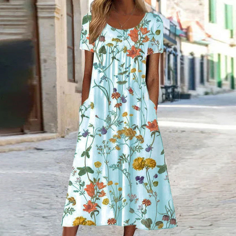 Waltraud - Robe d’Été pour Femmes – Fluide & Féminine
