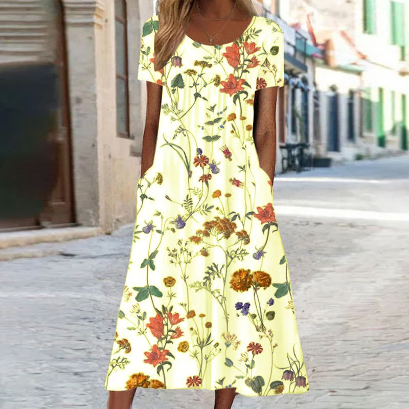 Waltraud - Robe d’Été pour Femmes – Fluide & Féminine