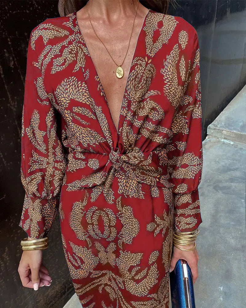 Boho Wrap Dress for Women – Effortless Style & Comfort 8