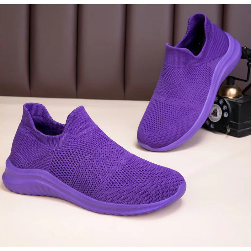 Breathable Knit Sneakers for Men and Women – Stylish & Versatile