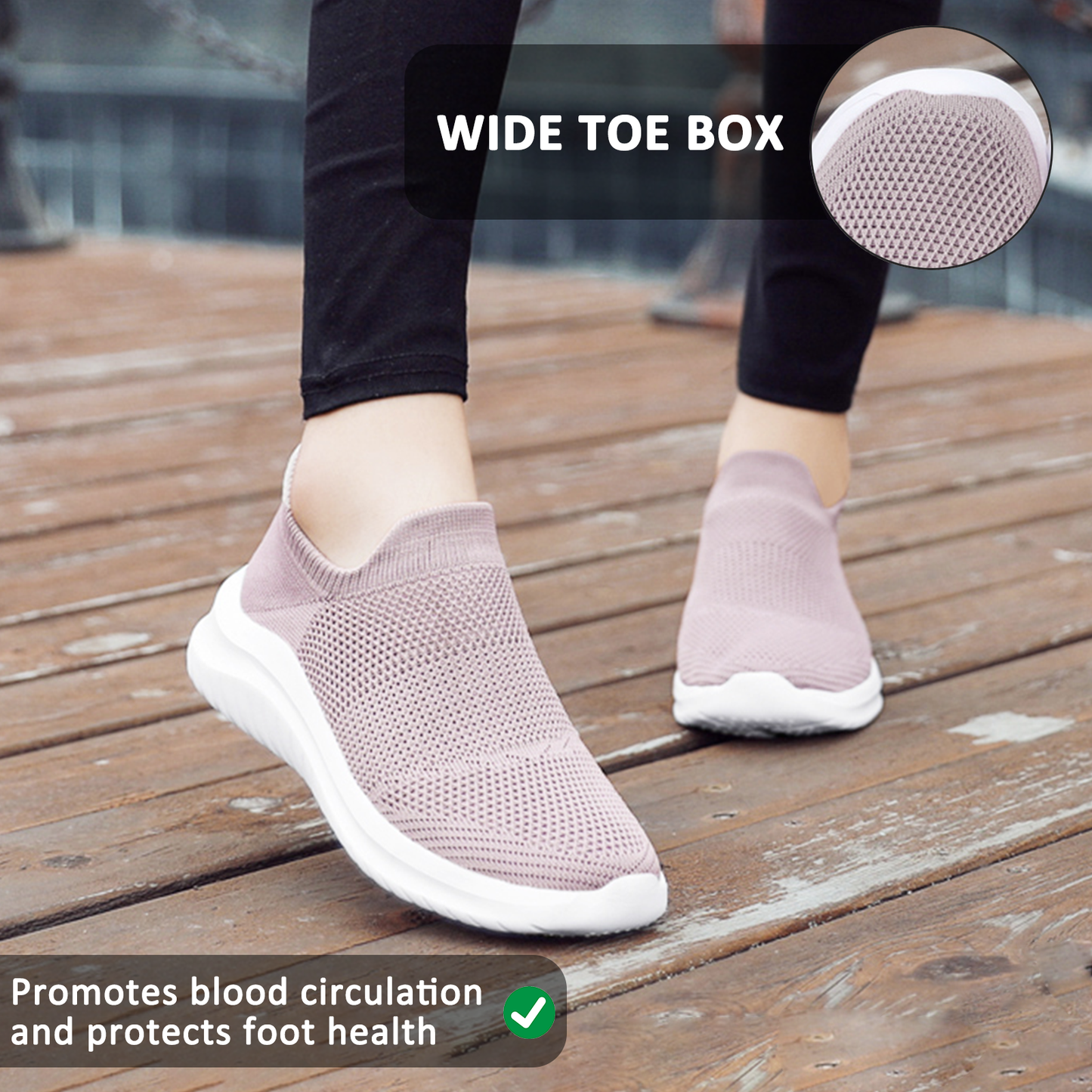 Breathable Knit Sneakers for Men and Women – Stylish & Versatile