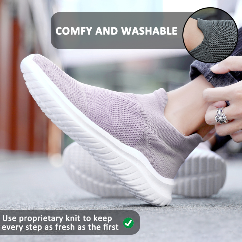 Breathable Knit Sneakers for Men and Women – Stylish & Versatile