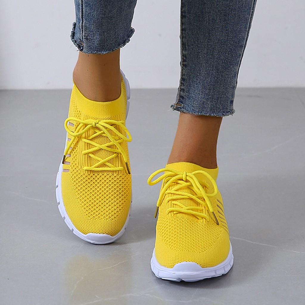 Breathable Knit Sneakers for Women – Lightweight & Comfortable