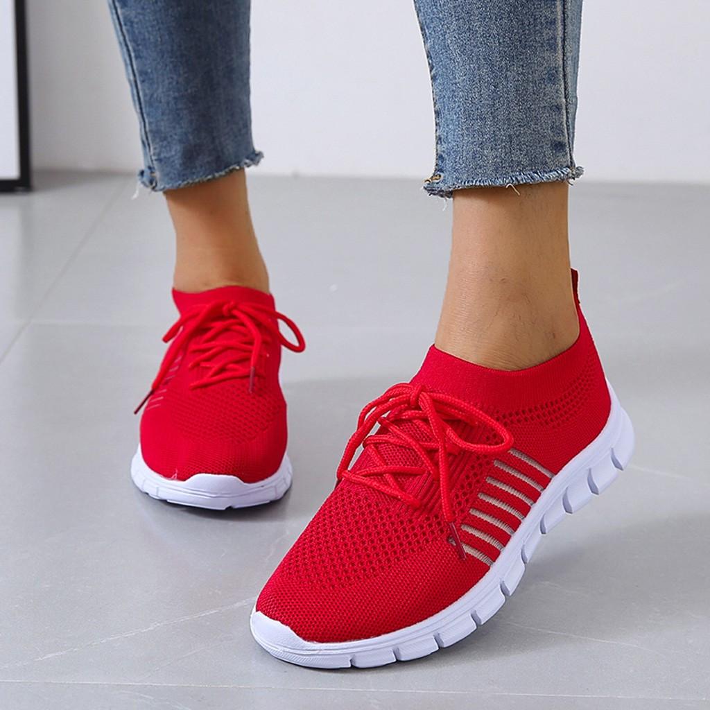 Breathable Knit Sneakers for Women – Lightweight & Comfortable