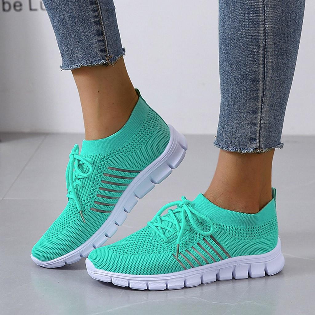 Breathable Knit Sneakers for Women – Lightweight & Comfortable