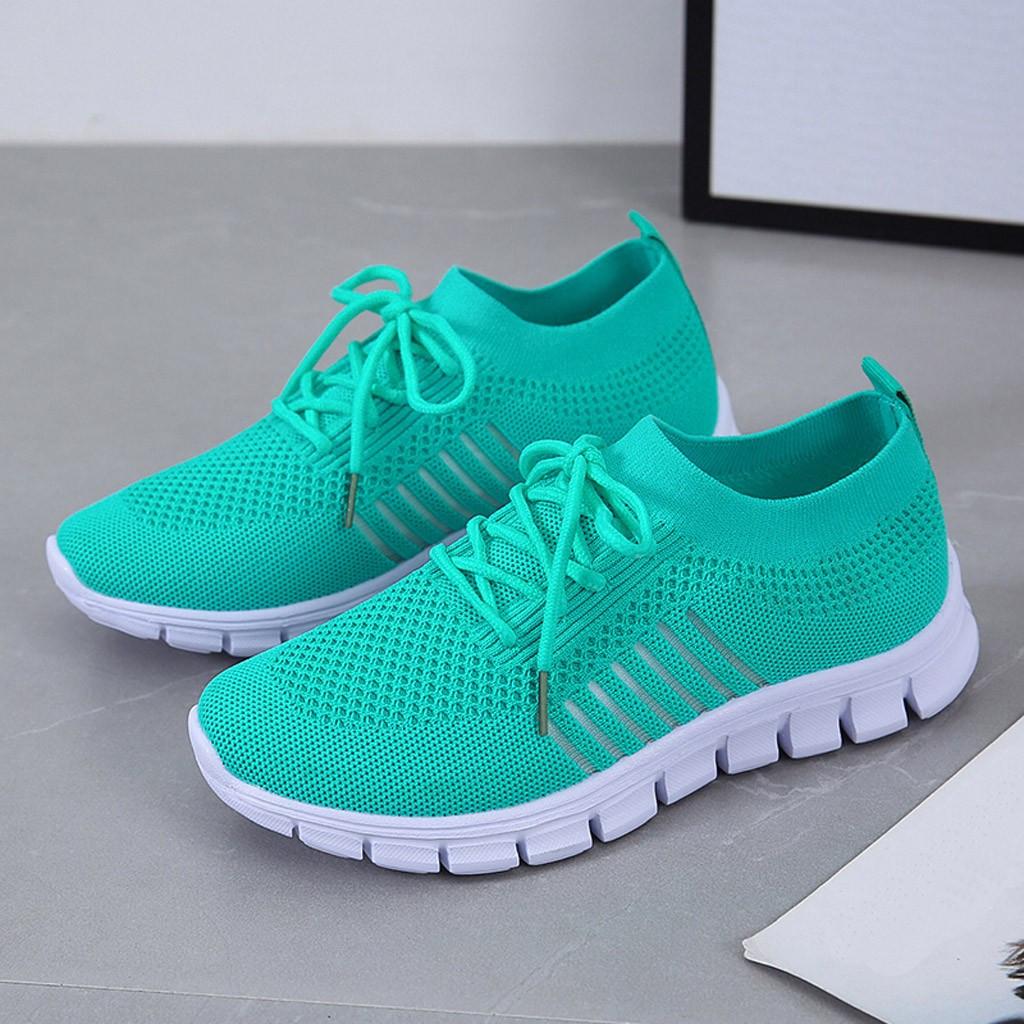 Breathable Knit Sneakers for Women – Lightweight & Comfortable