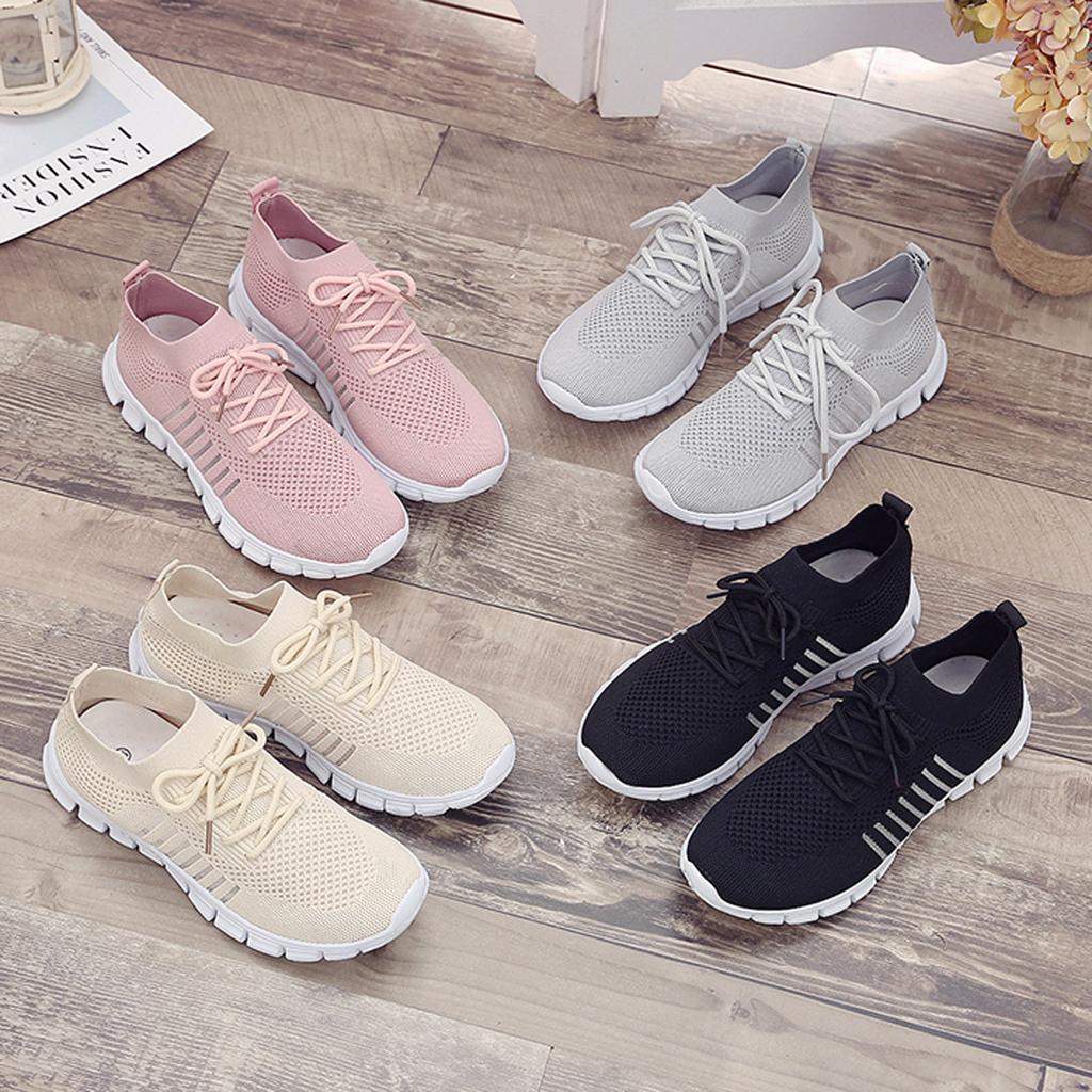 Breathable Knit Sneakers for Women – Lightweight & Comfortable