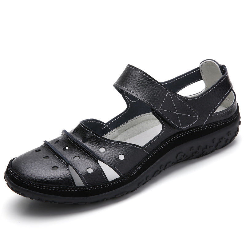 Breathable Leather Sandals for Women – Comfort & Style Combined
