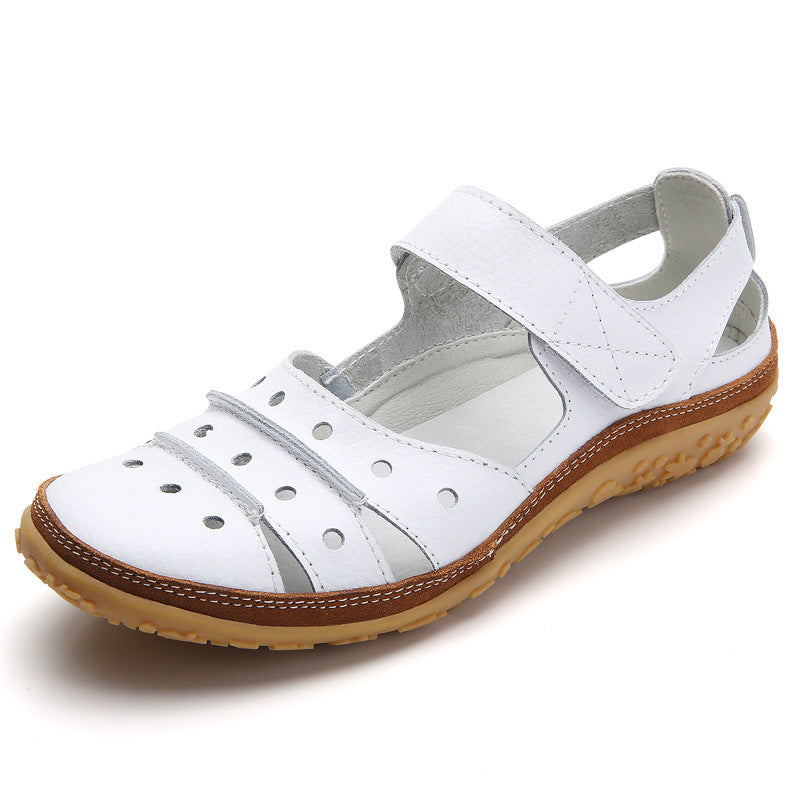 Breathable Leather Sandals for Women – Comfort & Style Combined