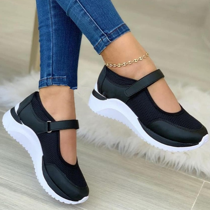 Breathable Mary Jane Sneakers for Women – Comfortable & Stylish Footwear
