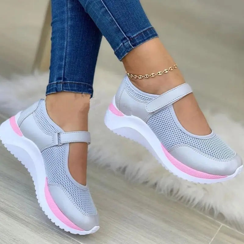 Breathable Mary Jane Sneakers for Women – Comfortable & Stylish Footwear