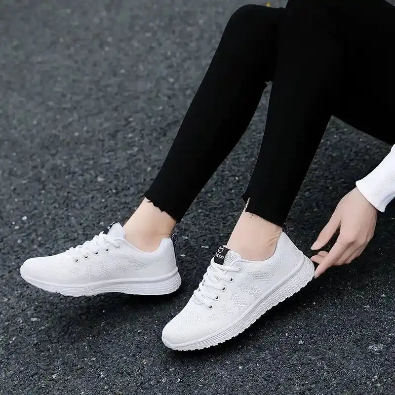 Breathable Non-Slip Sneakers for Women – Comfort & Stability