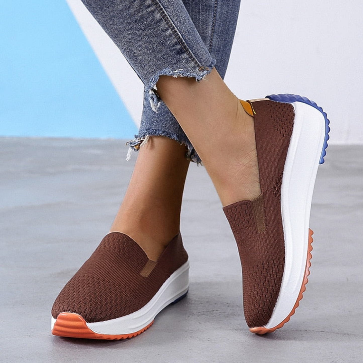 Breathable Slip-On Shoes for Women – Lightweight & Comfortable