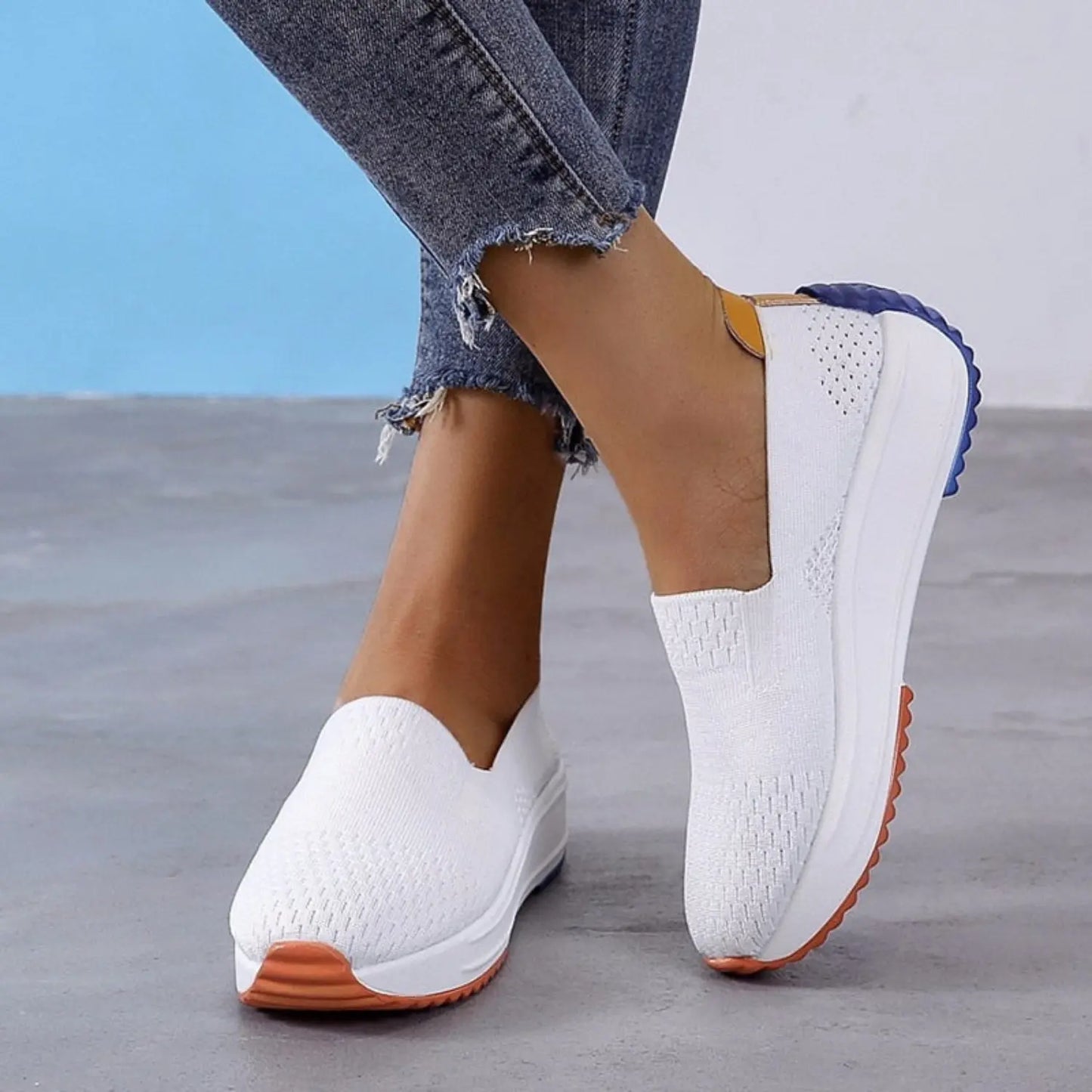 Breathable Slip-On Shoes for Women – Lightweight & Comfortable