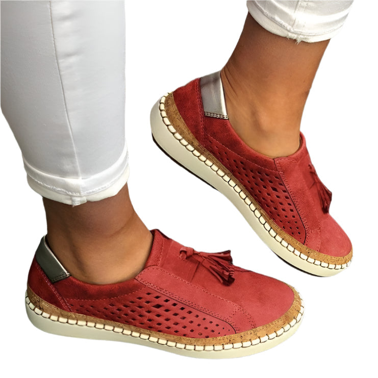 Breathable Slip-On Sneakers for Women – Stylish & Comfortable Fit