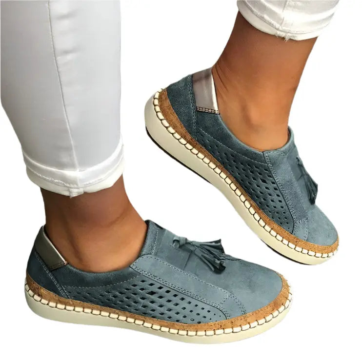 Breathable Slip-On Sneakers for Women – Stylish & Comfortable Fit