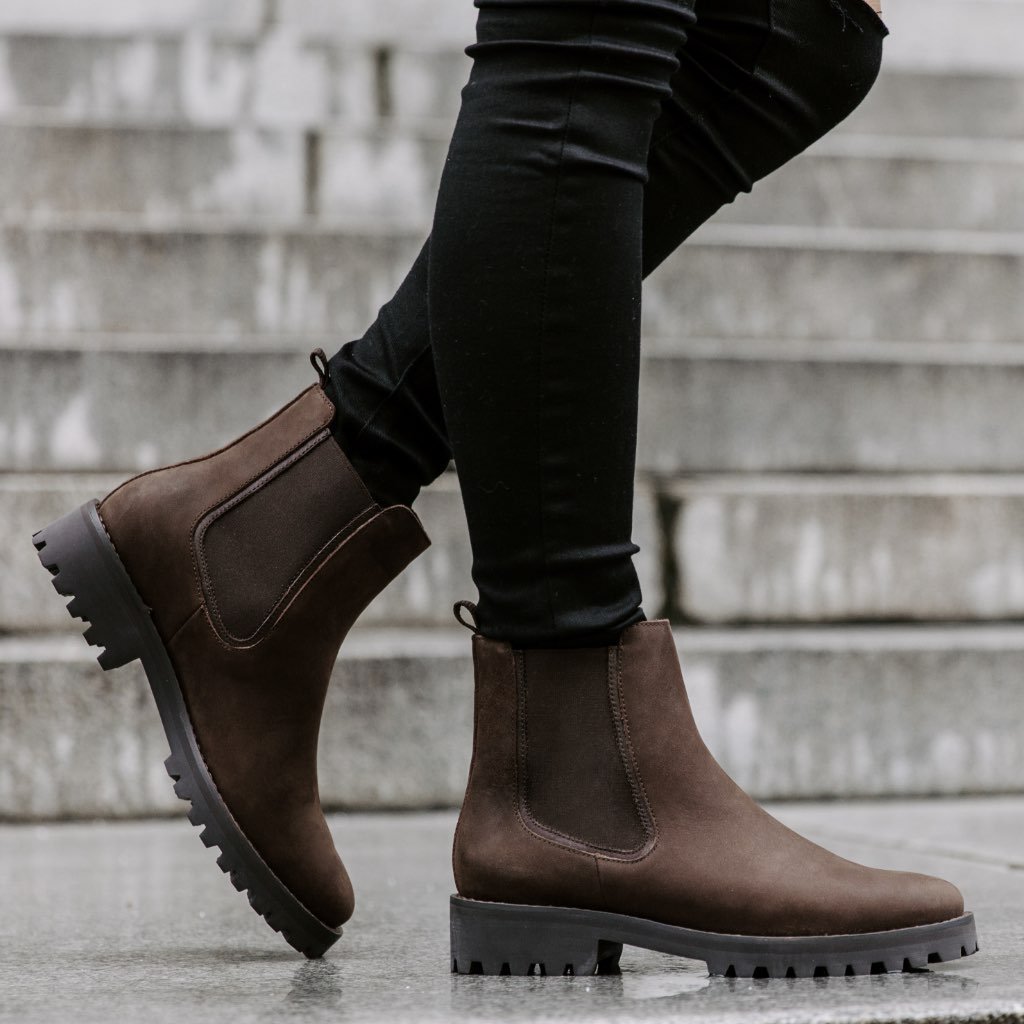 Casual Platform Ankle Boots for Women – Chic & Comfortable