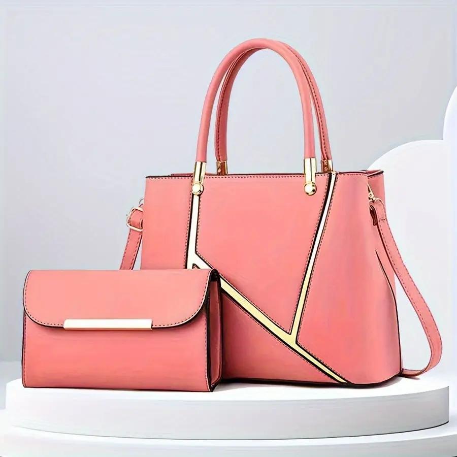 Chic Handbag Set for Women – Elegant Geometric Design & Versatile Style-Caliboot