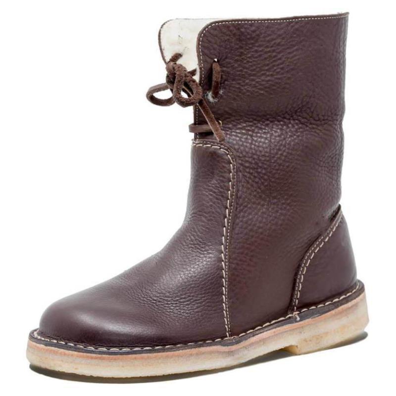 Chic Waterproof Black Boots for Women – Stylish & Cozy for Winter