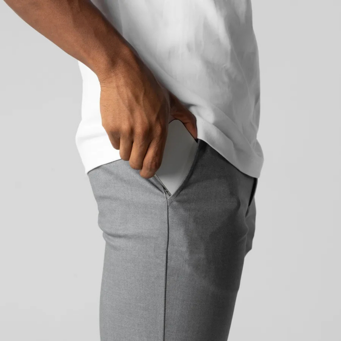 Chino Classique – Pantalon Chino Homme – Coupe Slim Confortable et Élégant 7