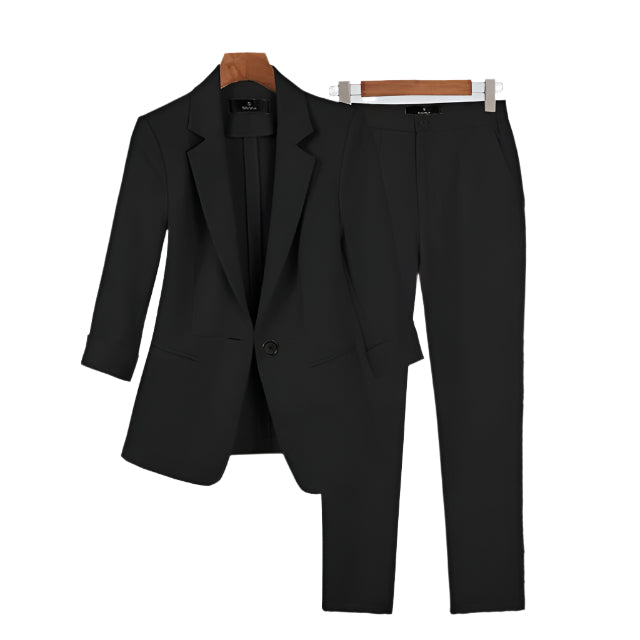 Chloé – Ensemble Tailleur Femme – Élégance Intemporelle & Polyvalente 1