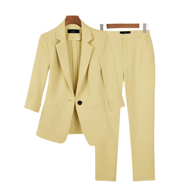 Chloé – Ensemble Tailleur Femme – Élégance Intemporelle & Polyvalente 2