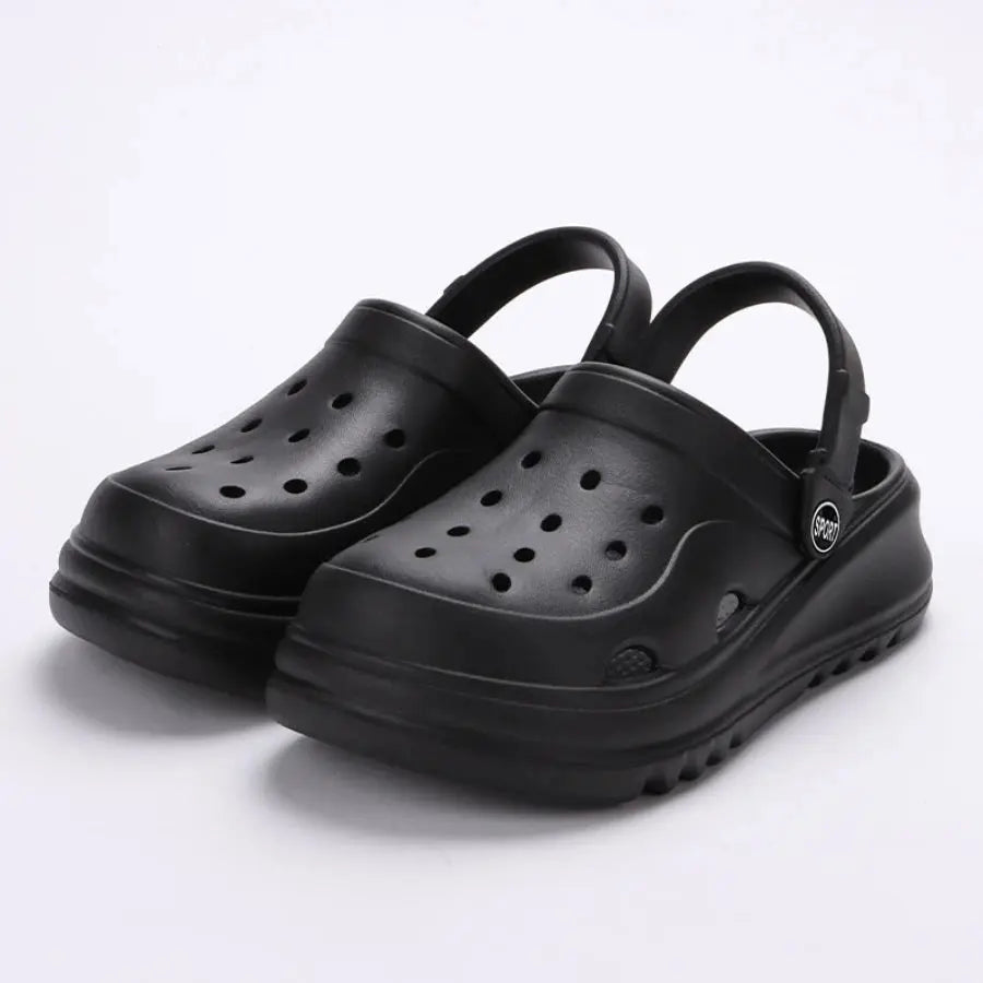 Chunky Platform Clogs for Women β Stylish & Non-Slip Comfort