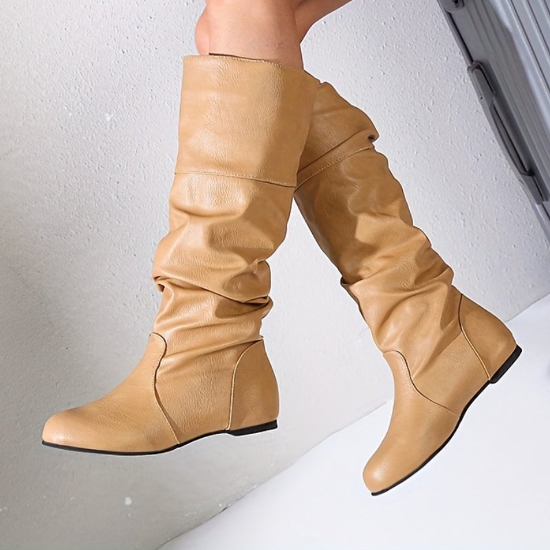 Classic Round Toe Ankle Boots for Women – Effortless Style & Comfort
