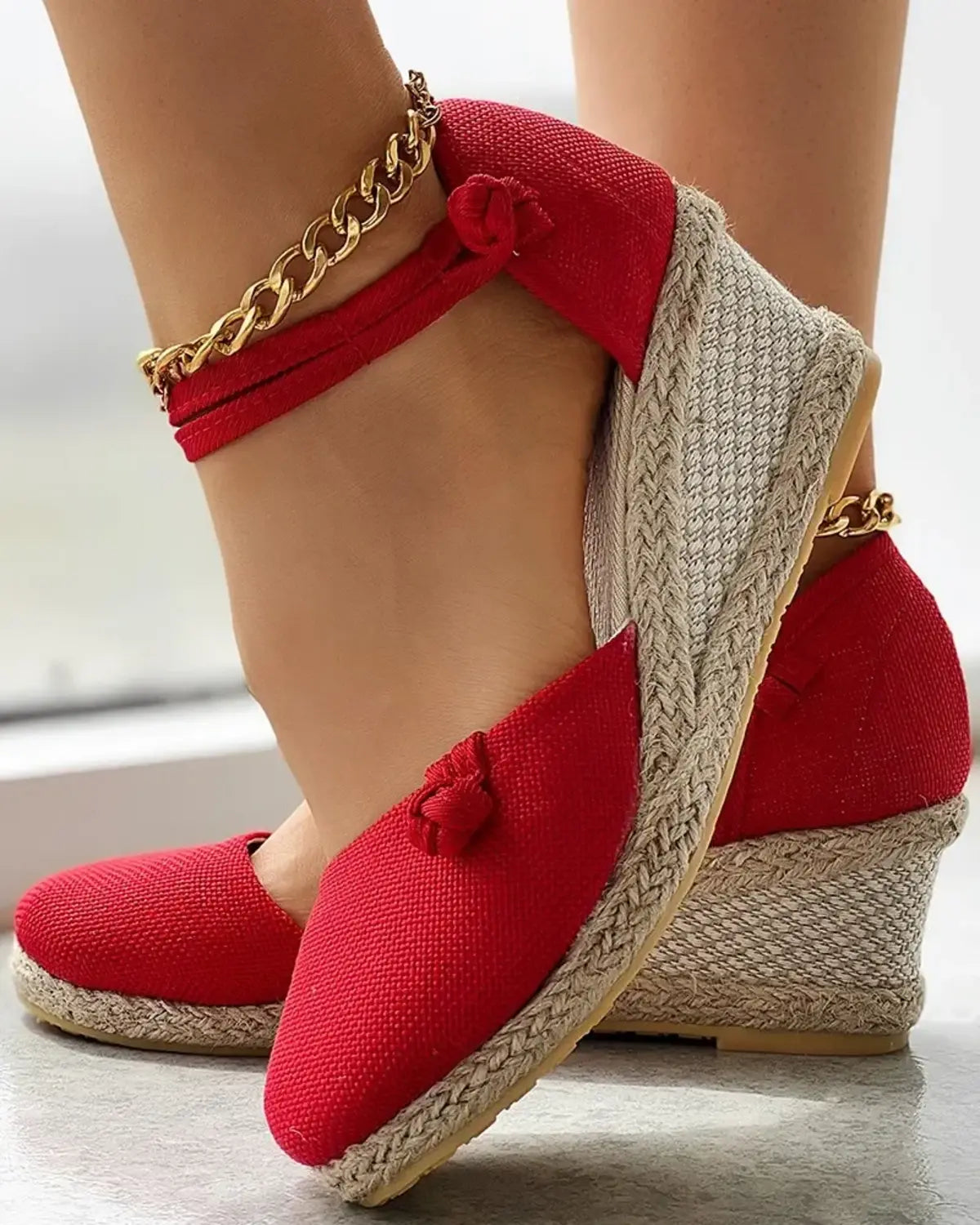 Closed Toe Wedge Espadrilles for Women – Stylish & Comfortable