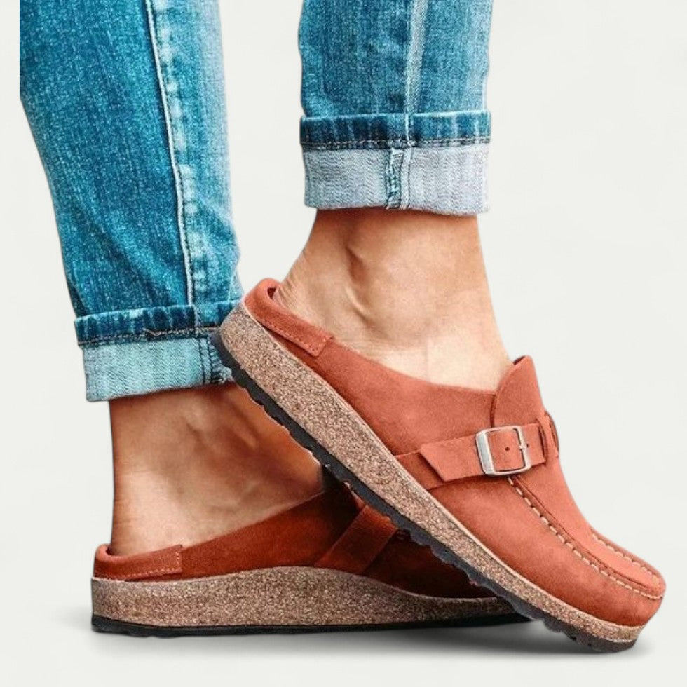 Comfortable Suede Mules for Women – Effortless Style & All-Day Ease